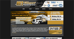 Desktop Screenshot of moestransport.com